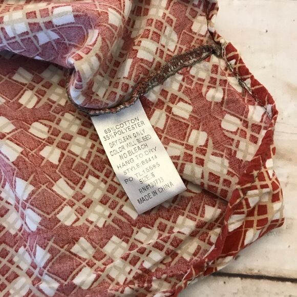 Umgee Womens Tiered Mix Print Floral Boho Tunic Mini Dress Size Small - Picture 11 of 14